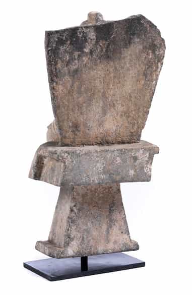 Detailabbildung:  Thronender, chinesischer Buddha