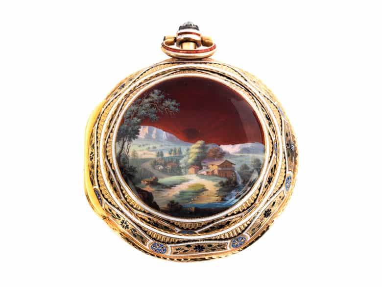 Detailabbildung:  Taschenuhr