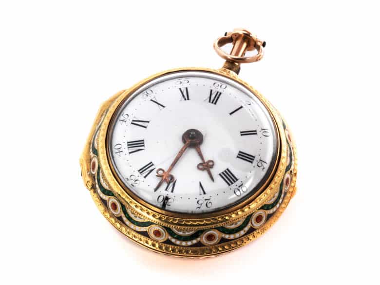Detailabbildung: Spindeltaschenuhr