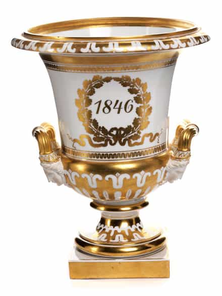 Detailabbildung: Kratervase mit Münchener Vedute