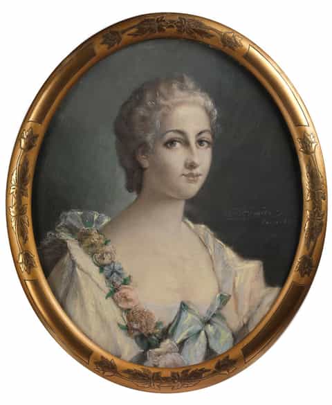 Detailabbildung: D. Alvarez, In Paris tätiger Künstler des beginnenden 20. Jahrhunderts 