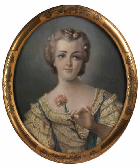 Detailabbildung: D. Alvarez, In Paris tätiger Künstler des beginnenden 20. Jahrhunderts 