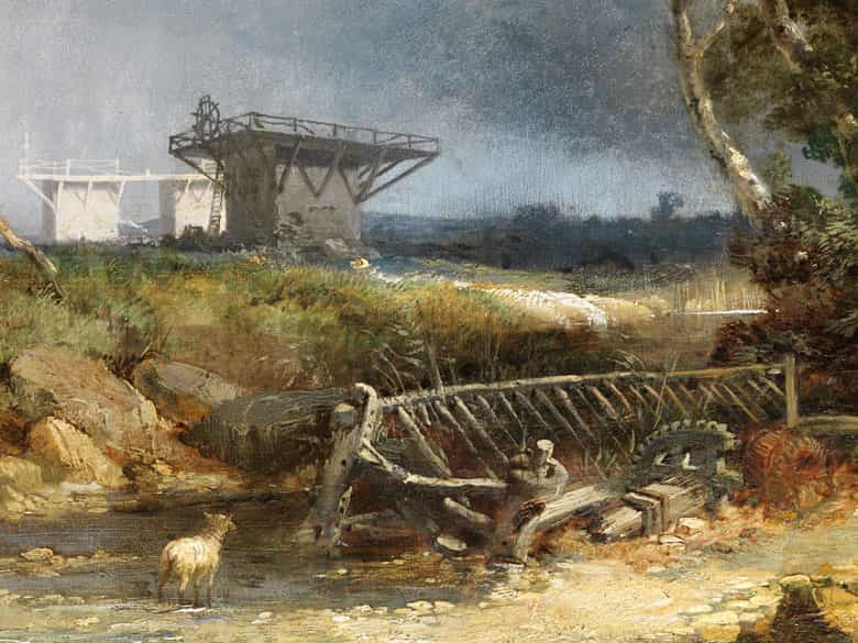 Detailabbildung: Joseph Quinaux, 1822 Namur - 1895 Brüssel