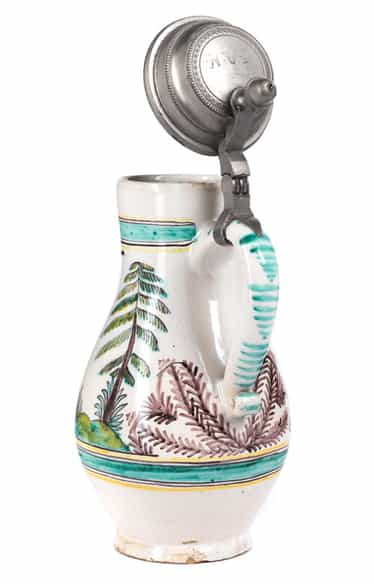 Detailabbildung:  Gmundner Birnkrug mit Baumfäller