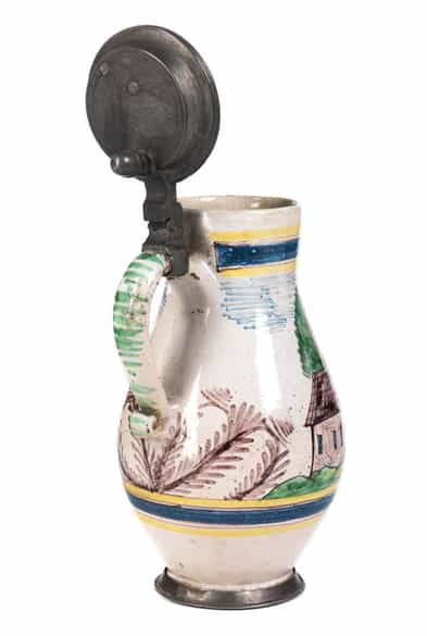 Detailabbildung:  Birnkrug mit Frau