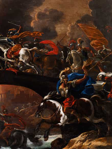 Detailabbildung: Vincent Adriaenssen, gen. „Il Manciola“ oder „Il Mozzo di Anversa“, 1595 Antwerpen - 1675 Rom 
