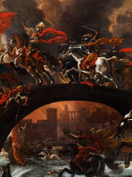 Detailabbildung: Vincent Adriaenssen, gen. „Il Manciola“ oder „Il Mozzo di Anversa“, 1595 Antwerpen - 1675 Rom 