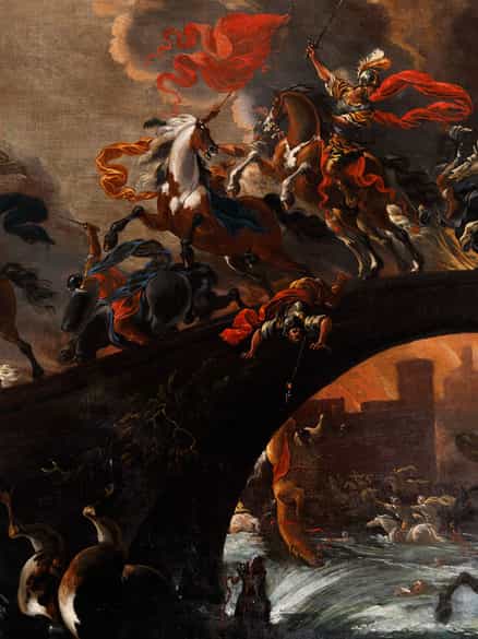 Detailabbildung: Vincent Adriaenssen, gen. „Il Manciola“ oder „Il Mozzo di Anversa“, 1595 Antwerpen - 1675 Rom 