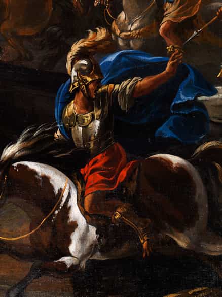 Detailabbildung: Vincent Adriaenssen, gen. „Il Manciola“ oder „Il Mozzo di Anversa“, 1595 Antwerpen - 1675 Rom 