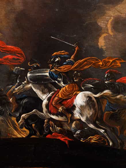 Detailabbildung: Vincent Adriaenssen, gen. „Il Manciola“ oder „Il Mozzo di Anversa“, 1595 Antwerpen - 1675 Rom 