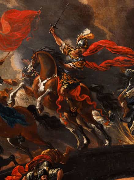 Detailabbildung: Vincent Adriaenssen, gen. „Il Manciola“ oder „Il Mozzo di Anversa“, 1595 Antwerpen - 1675 Rom 