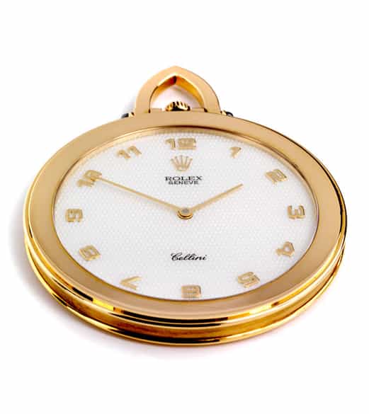 Detailabbildung: Ungetragene ROLEX „Cellini“ Taschenuhr