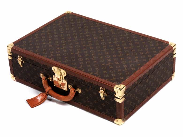 Detailabbildung: † Louis Vuitton Reisekoffer „Bisten 60“