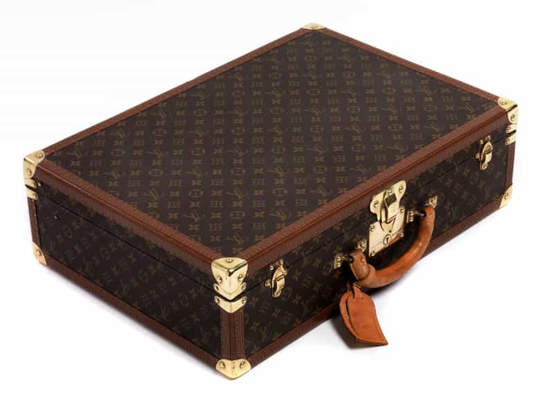 Detailabbildung: † Louis Vuitton Reisekoffer „Bisten 60“
