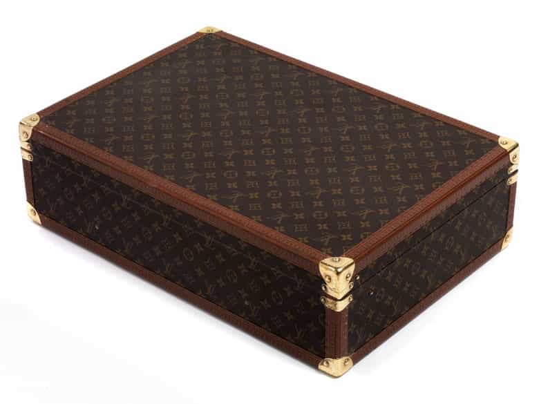 Detailabbildung: † Louis Vuitton Reisekoffer „Bisten 60“