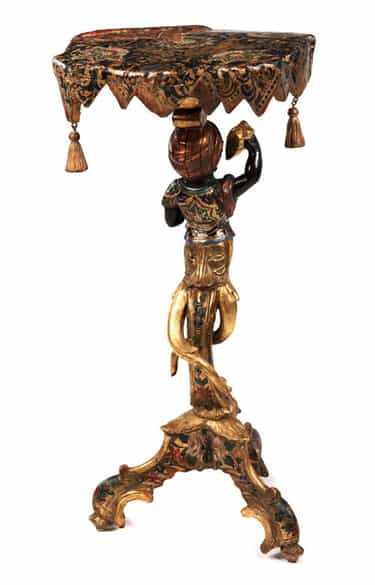 Detailabbildung: Kleiner Mohren-Guéridon