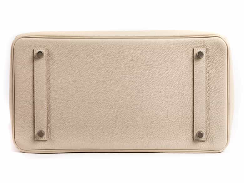 Detailabbildung: Hermès Birkin Bag 35 cm „Craie“