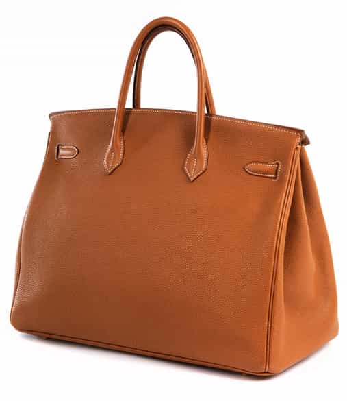 Detailabbildung: Hermès Birkin Bag 40 cm „Gold“