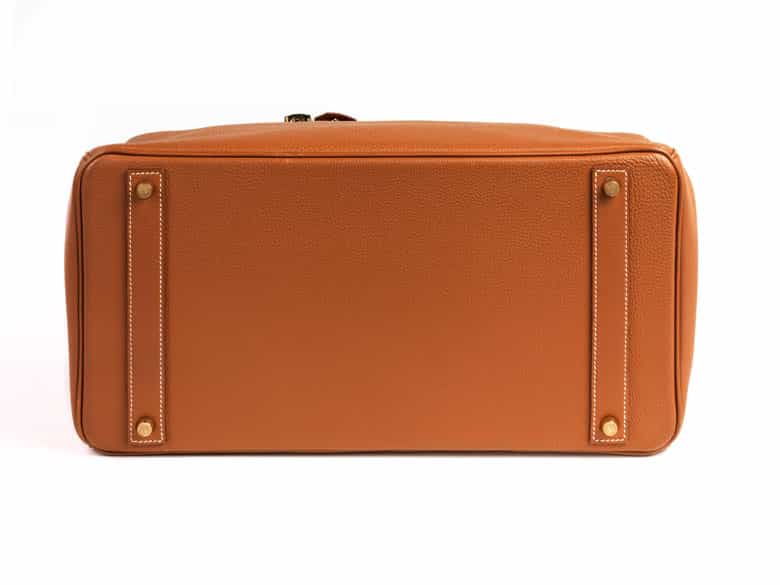 Detailabbildung: Hermès Birkin Bag 40 cm „Gold“