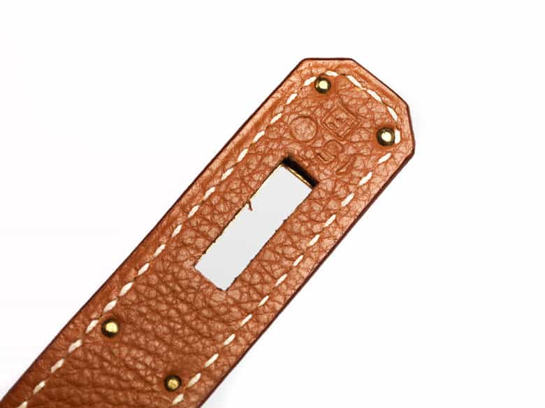 Detailabbildung: Hermès Birkin Bag 40 cm „Gold“