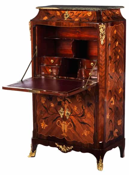 Detailabbildung: Eleganter Damensekretär à abattant