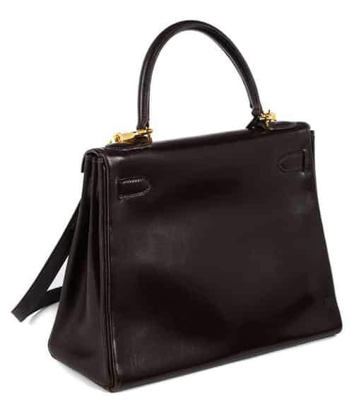Detailabbildung: Hermès Kelly Bag 28 cm „Chocolate“