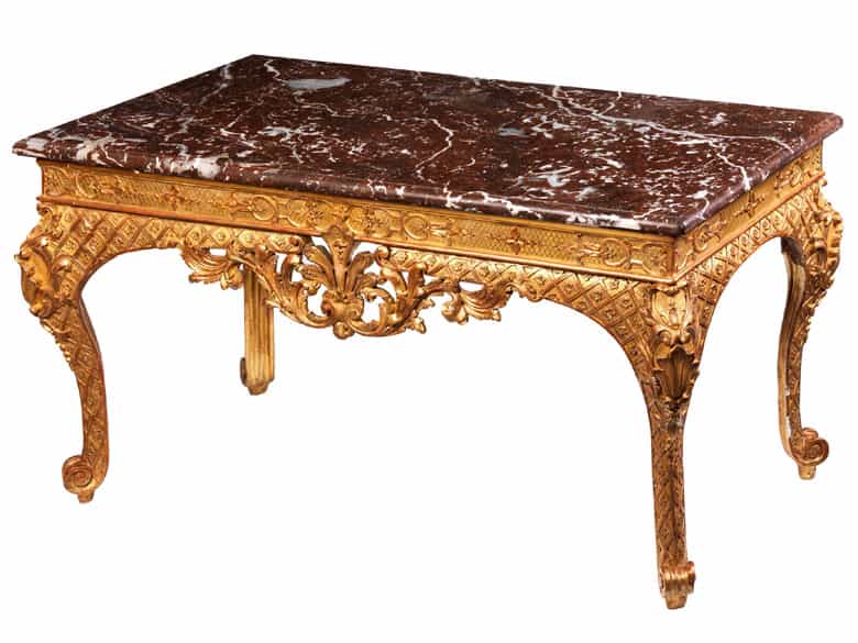 Detailabbildung: Table à gibier der Régence