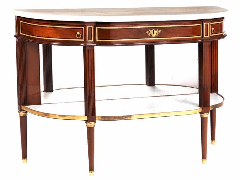 Detailabbildung: Paar klassizistische Konsolen