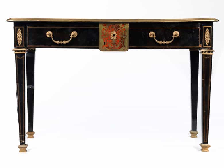 Detailabbildung: Napoleon III-Bureau Plat im Boulle-Stil