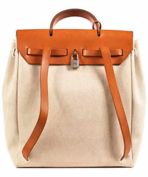 Detailabbildung: Hermès Herbag Backpack 2 in 1