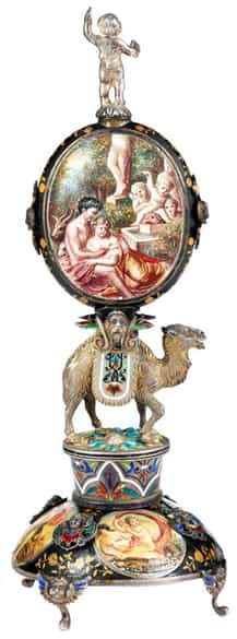 Detailabbildung: Kleine Tischuhr