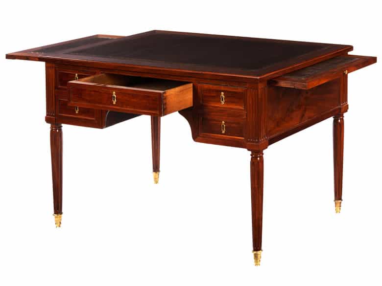 Detailabbildung: Elegantes Louis XVI-Bureau Plat