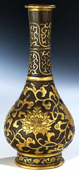 Detailabbildung:  Hu Wen Ming Bronze Vase