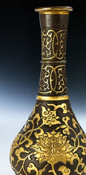 Detailabbildung:  Hu Wen Ming Bronze Vase