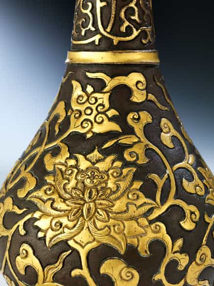 Detailabbildung:  Hu Wen Ming Bronze Vase