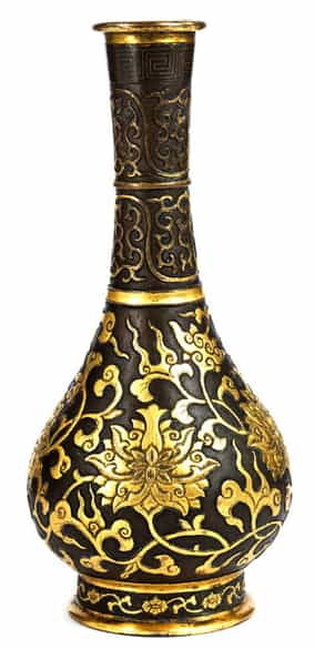 Detailabbildung:  Hu Wen Ming Bronze Vase