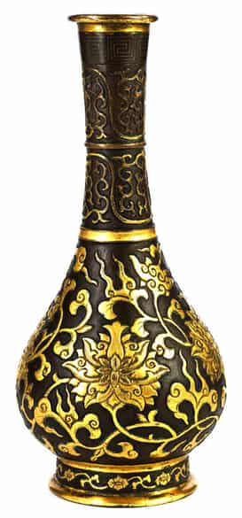 Detailabbildung:  Hu Wen Ming Bronze Vase