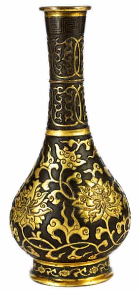 Detailabbildung:  Hu Wen Ming Bronze Vase