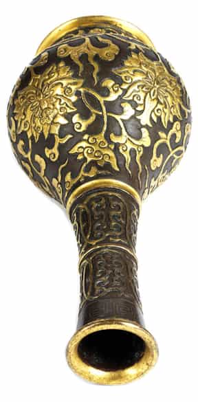 Detailabbildung:  Hu Wen Ming Bronze Vase