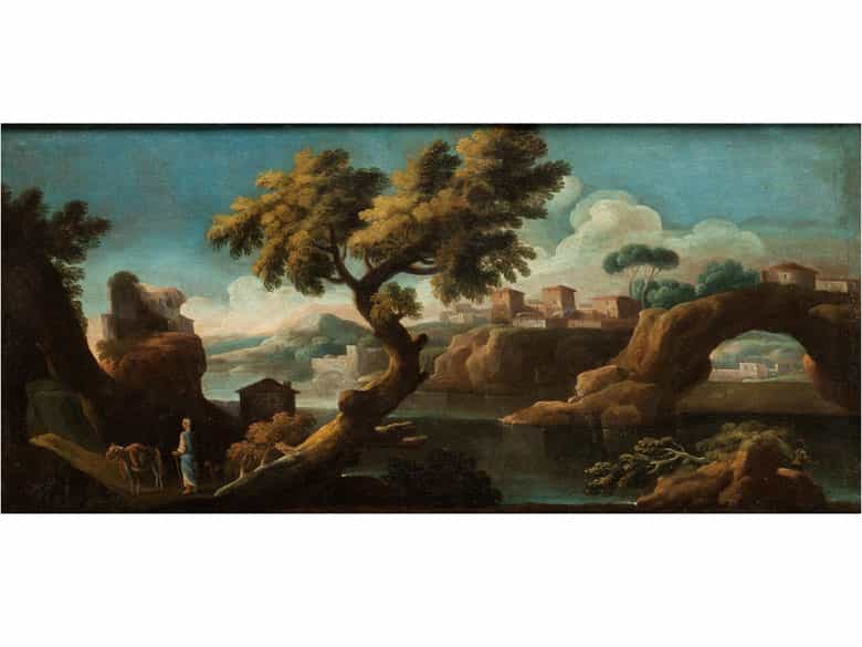 Detailabbildung: Paolo Anesi, 1697 Rom - 1773, zug.
