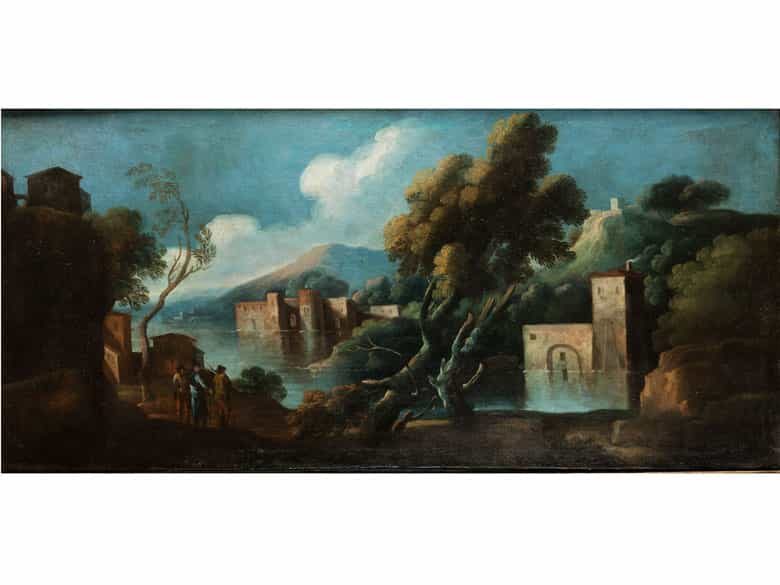 Detailabbildung: Paolo Anesi, 1697 Rom - 1773, zug.