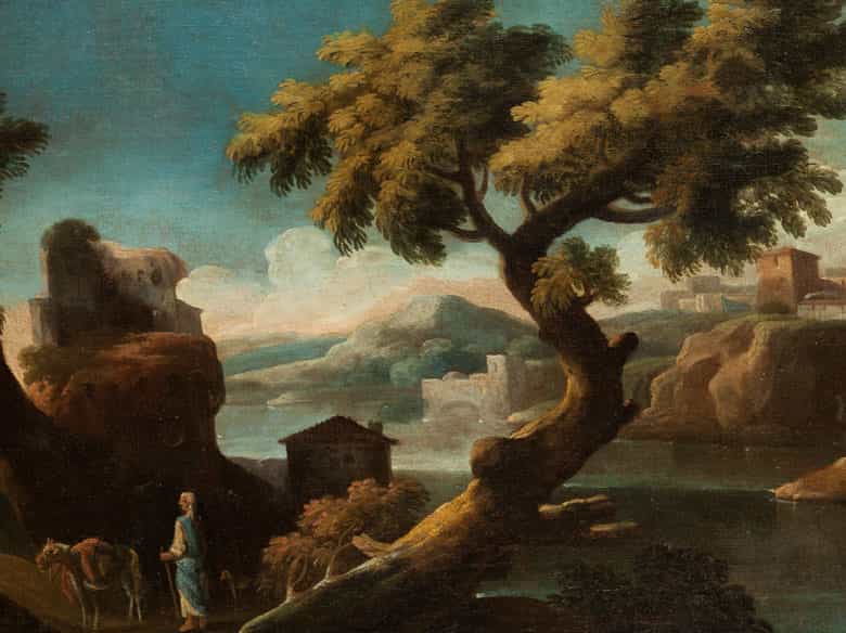 Detailabbildung: Paolo Anesi, 1697 Rom - 1773, zug.