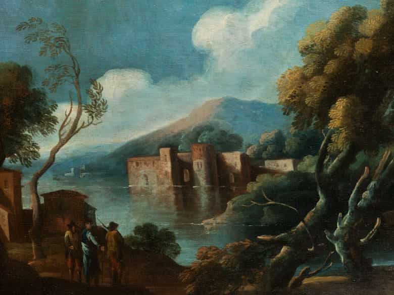 Detailabbildung: Paolo Anesi, 1697 Rom - 1773, zug.