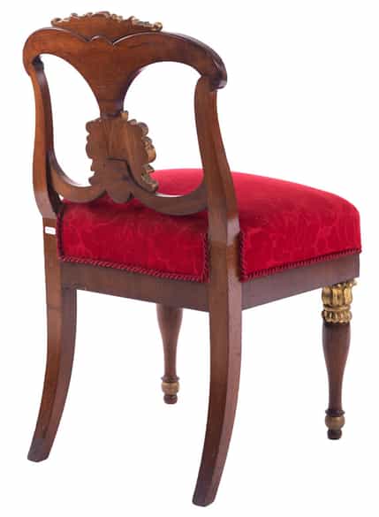 Detailabbildung:  Außergewöhnliche klassizistische Sitzgruppe