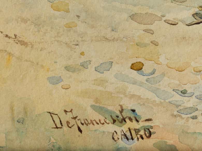 Detailabbildung: Mariano de Franceschi, 1849 - 1896