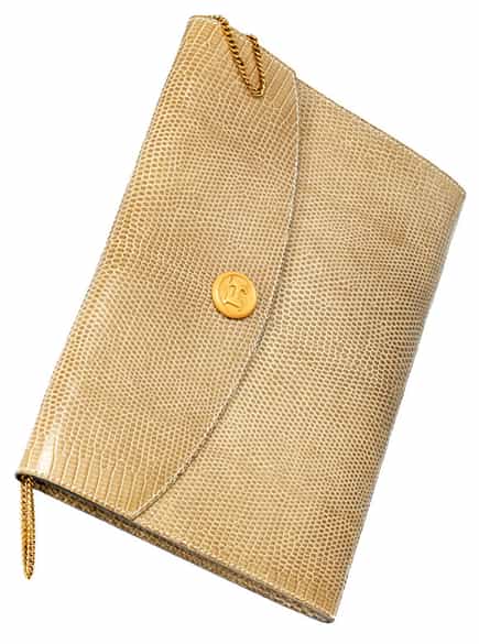 Detailabbildung: Hermès Pochette Rio Sand Lizard