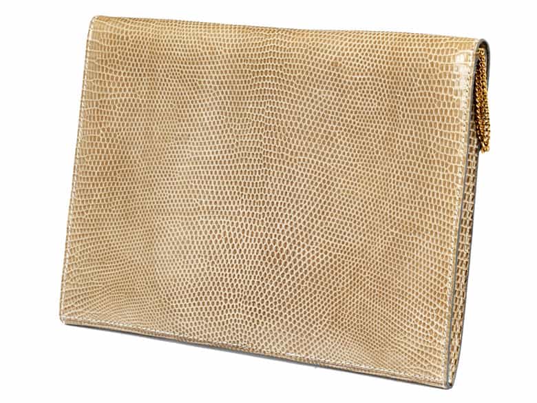 Detailabbildung: Hermès Pochette Rio Sand Lizard