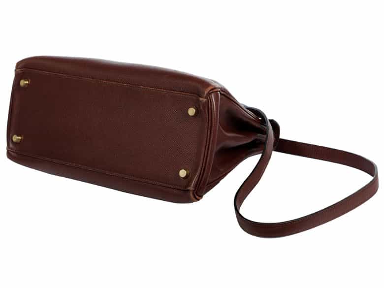Detailabbildung: Hermès Kelly Bag 28 cm „Havane“