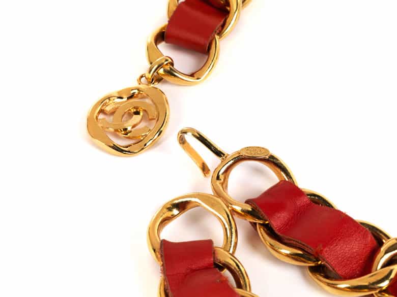 Detailabbildung:  Chanel Gürtel