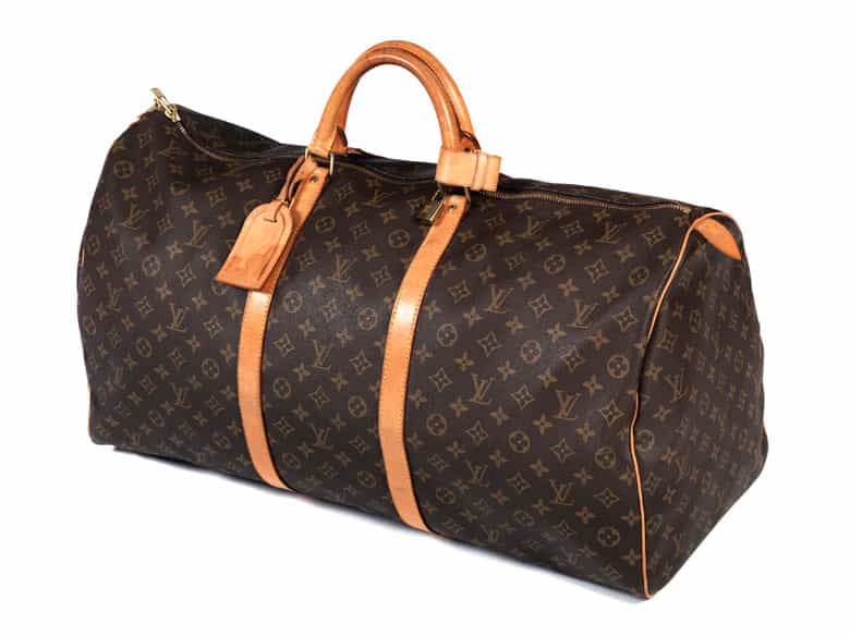Detailabbildung:  Louis Vuitton Reisetasche „Keepall 60“